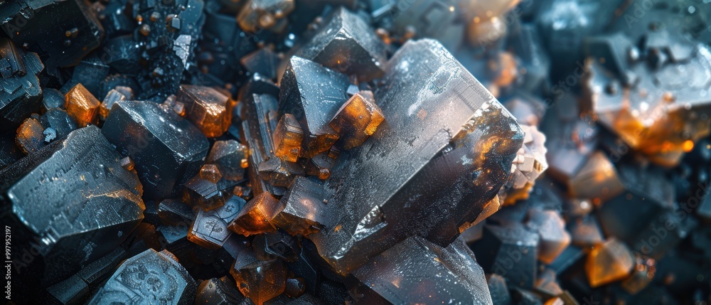 Abstract High Definition Crystal Formation Abstract High Definition Crystal Formation