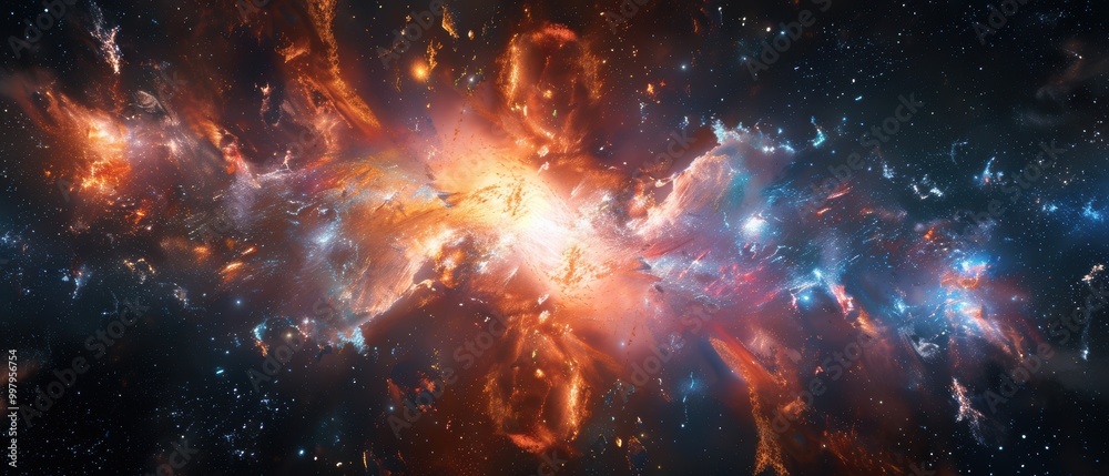 Stunning Cosmic Burst in High- Stunning Cosmic Burst in High-