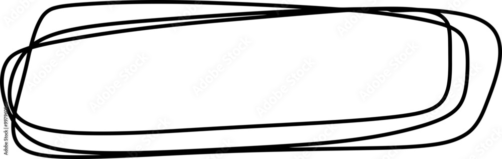 hand drawn square frames line border hand drawn square frames line border
