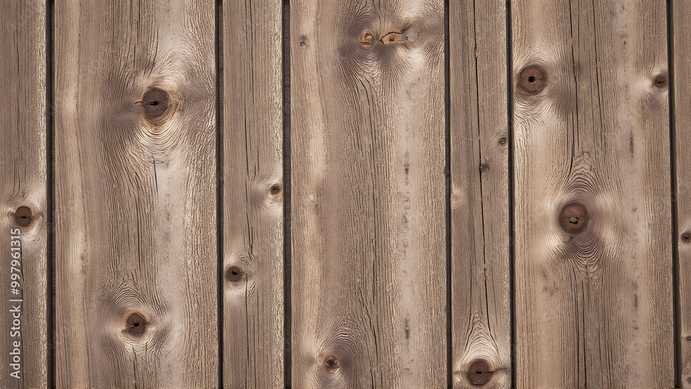 Fototapeta premium Textured wooden wall with natural grain patterns and rustic charm