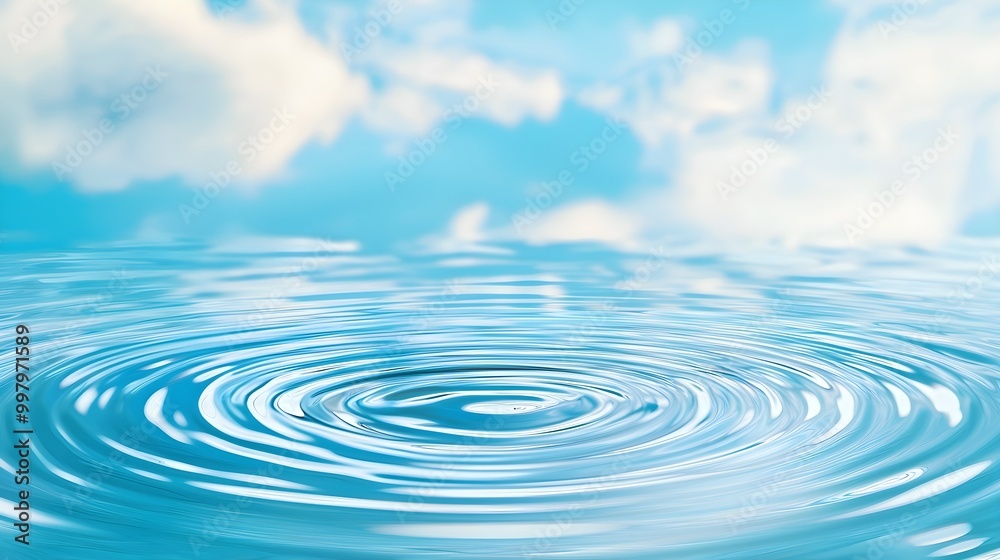 Blue Water Ripples Abstract Blue Water Ripples Abstract