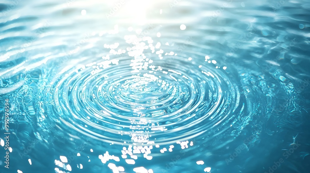 Blue Water Ripples Texture Blue Water Ripples Texture