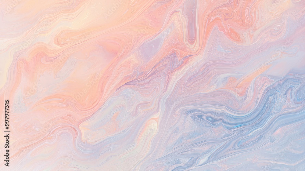 Pastel Multicolored Marble with Gradient Design Pastel Multicolored Marble with Gradient Design