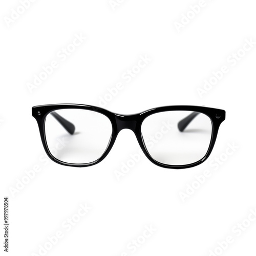 Glasses isolated on transparent background