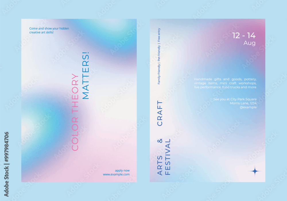 Art and design gradient poster template vector set. Set of in various designs. Poster gradient design vector set. Aesthetic pastel holographic poster design set. Pastel holographic gradient poster Art and design gradient poster template vector set. Set of in various designs. Poster gradient design vector set. Aesthetic pastel holographic poster design set. Pastel holographic gradient poster