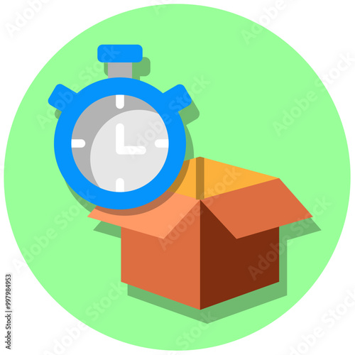 Timeboxing Icon