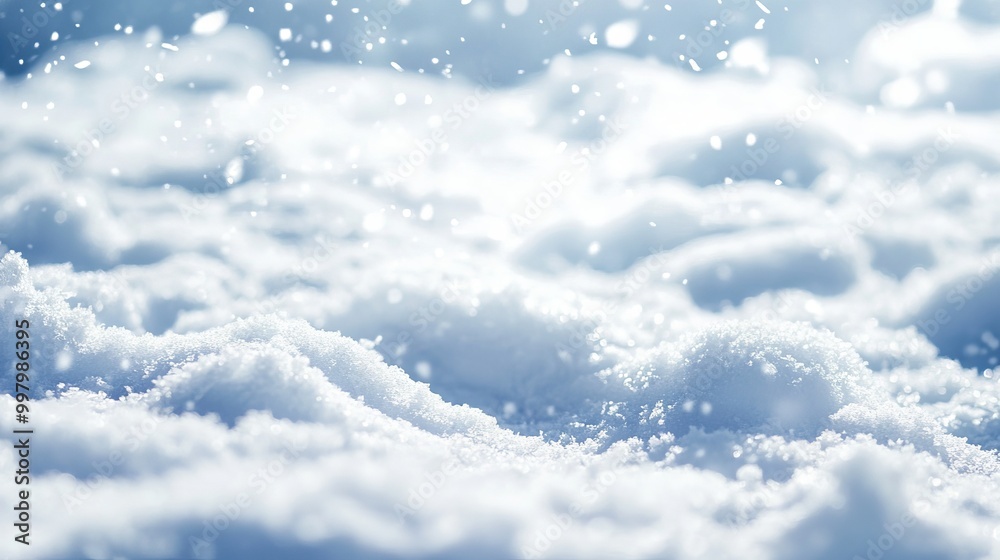 Snow-covered ground in winter, a natural backdrop of the cold season. Snow-covered ground in winter, a natural backdrop of the cold season.