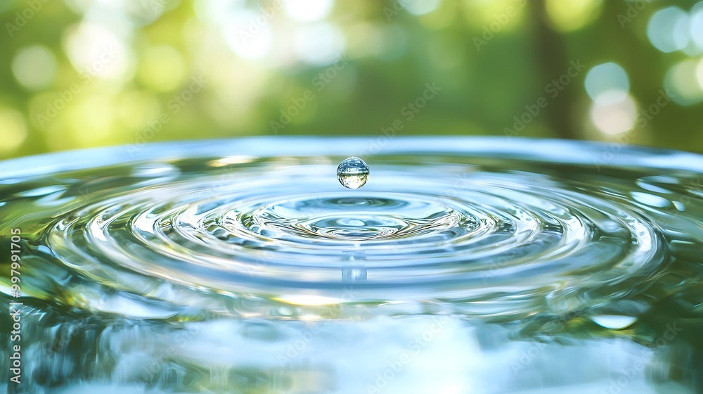 Water Drop Ripples Nature Water Drop Ripples Nature