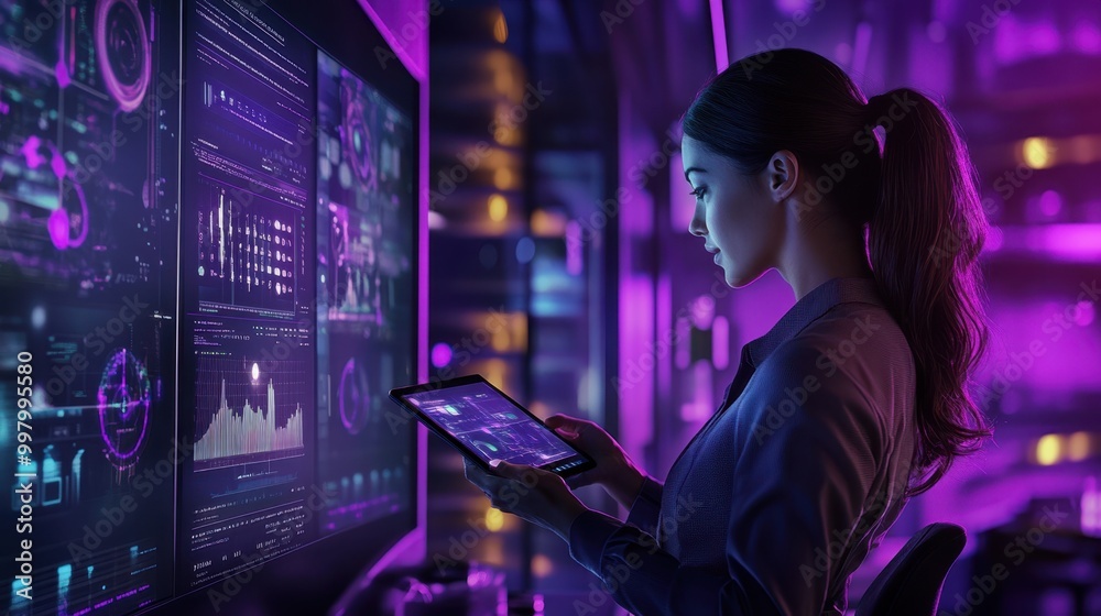The Woman with Digital Insights The Woman with Digital Insights