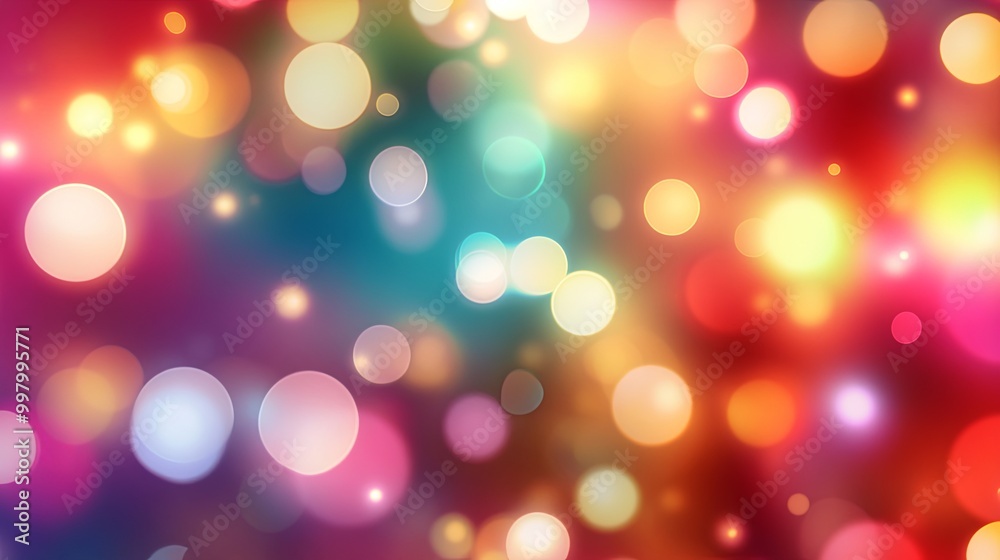 A colorful background with many small circles A colorful background with many small circles