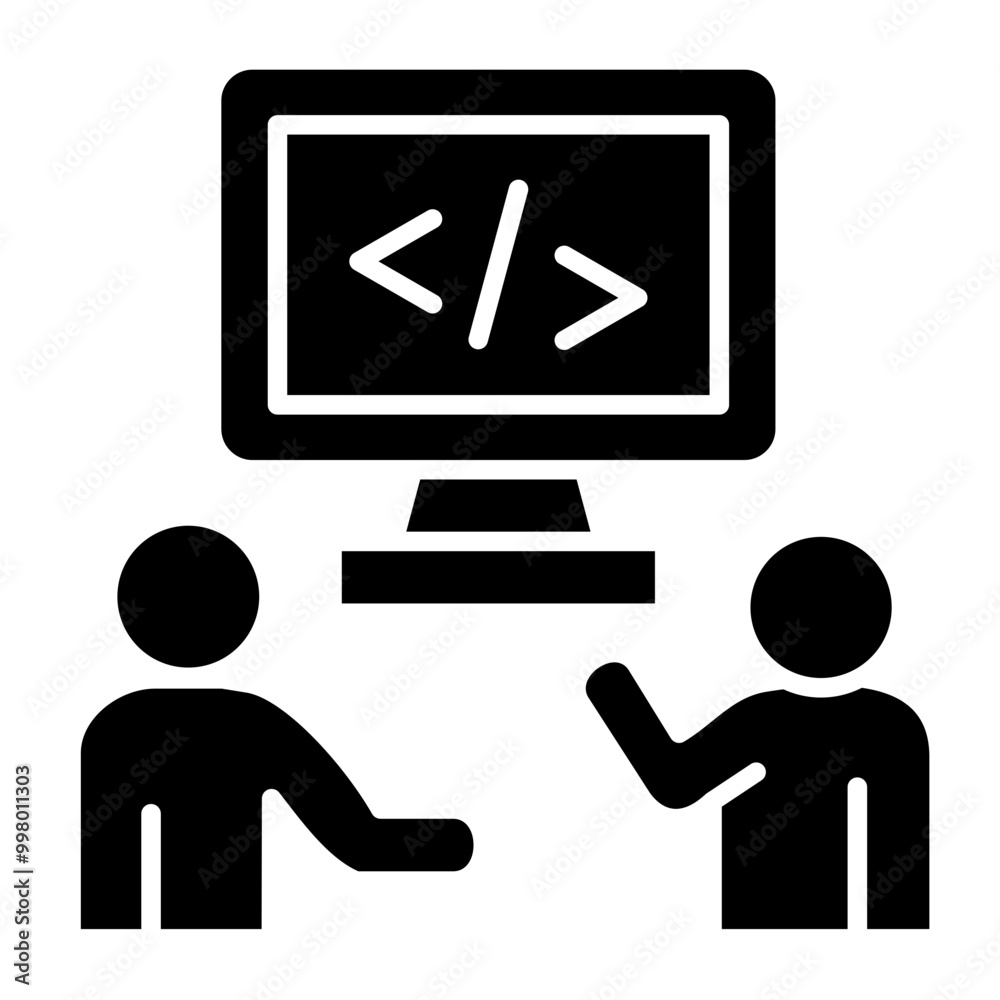 Pair Programming Icon Pair Programming Icon