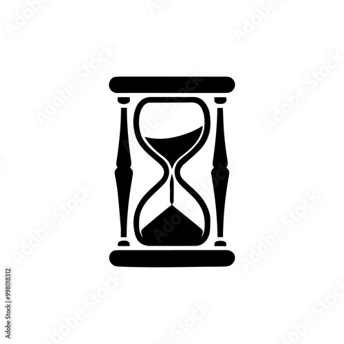 simple hourglass icon 