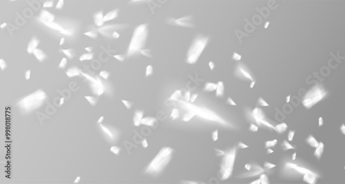 Abstract shadow on white concrete wall.Soft overlay of natural light.Natural light layout.