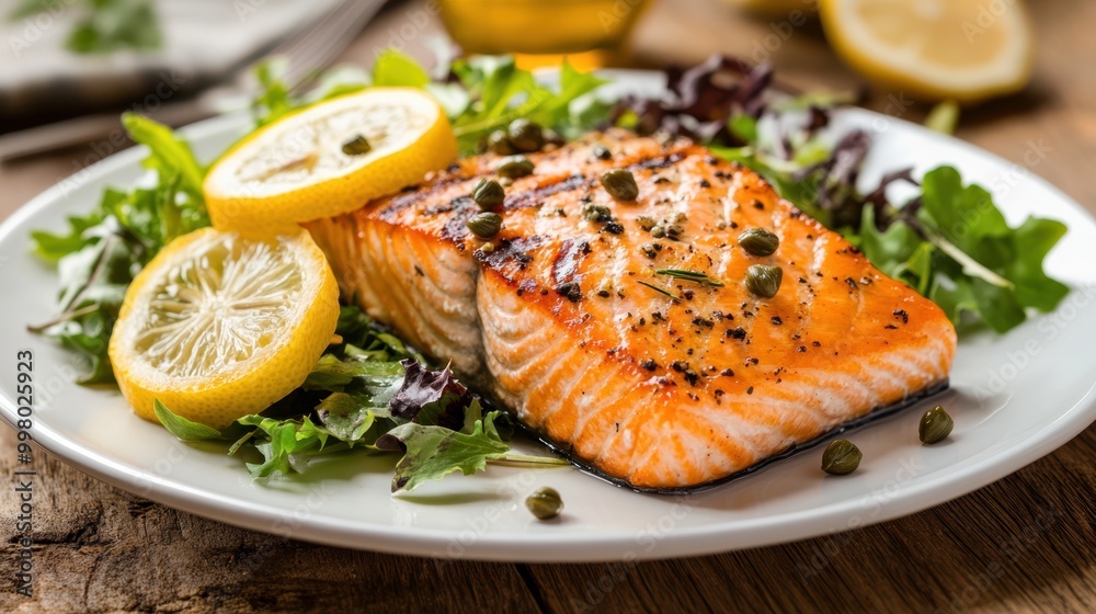 The Delicious Grilled Salmon Dish The Delicious Grilled Salmon Dish