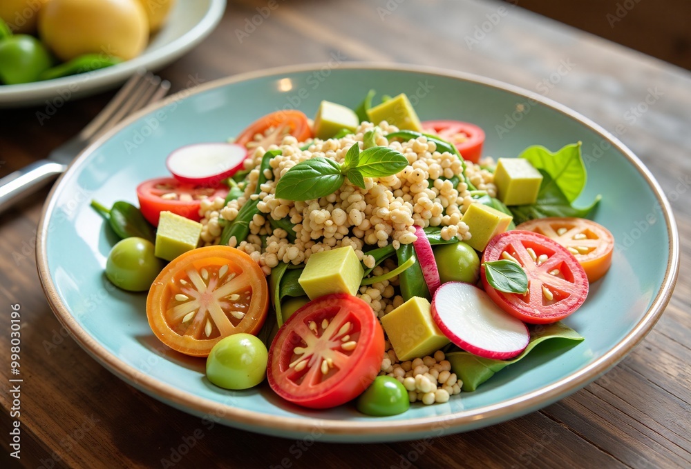 salad with vegetables