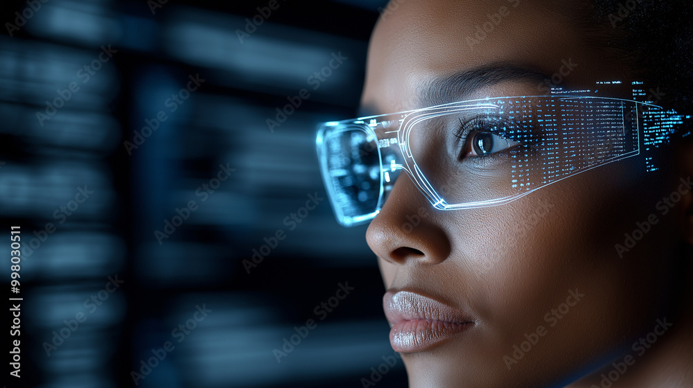 A future office setting where workers learn on the go with the help of AI-augmented interfaces. The photorealistic scene shows holographic AI teaching aids providing dynamic, hands A future office setting where workers learn on the go with the help of AI-augmented interfaces. The photorealistic scene shows holographic AI teaching aids providing dynamic, hands