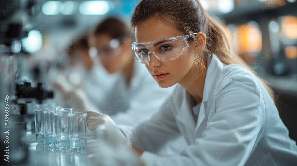 Scientist in Lab Scientist in Lab
