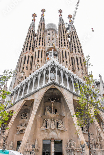 Valokuva Spain. Barcelona. Sagrada Familia. Summer 2024