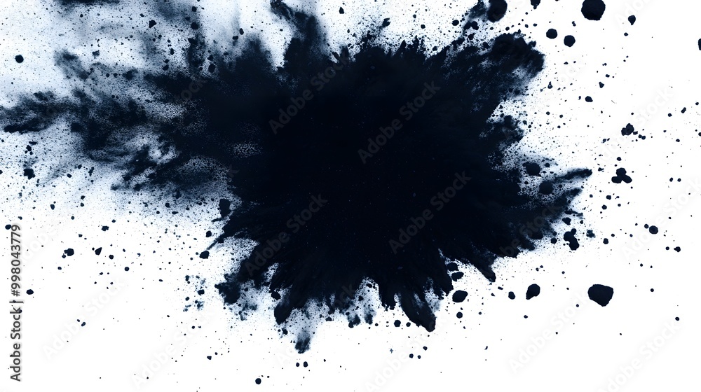 A dynamic black ink splash on a white background, showcasing an artistic and abstract design reminiscent of modern art. A dynamic black ink splash on a white background, showcasing an artistic and abstract design reminiscent of modern art.