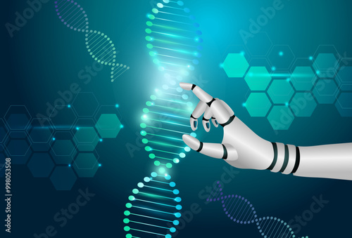 Abstract, hand, holding, dna, gene editing, science, cell,  genetic editing