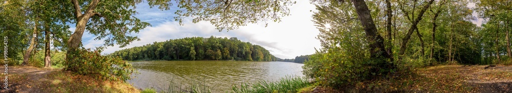 The 360-degree panorama of nature in a day The 360-degree panorama of nature in a day