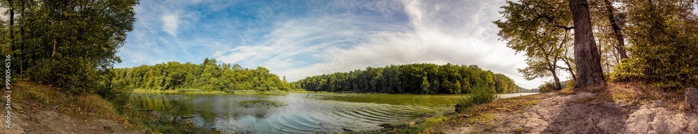 The 360-degree panorama of nature in a day The 360-degree panorama of nature in a day