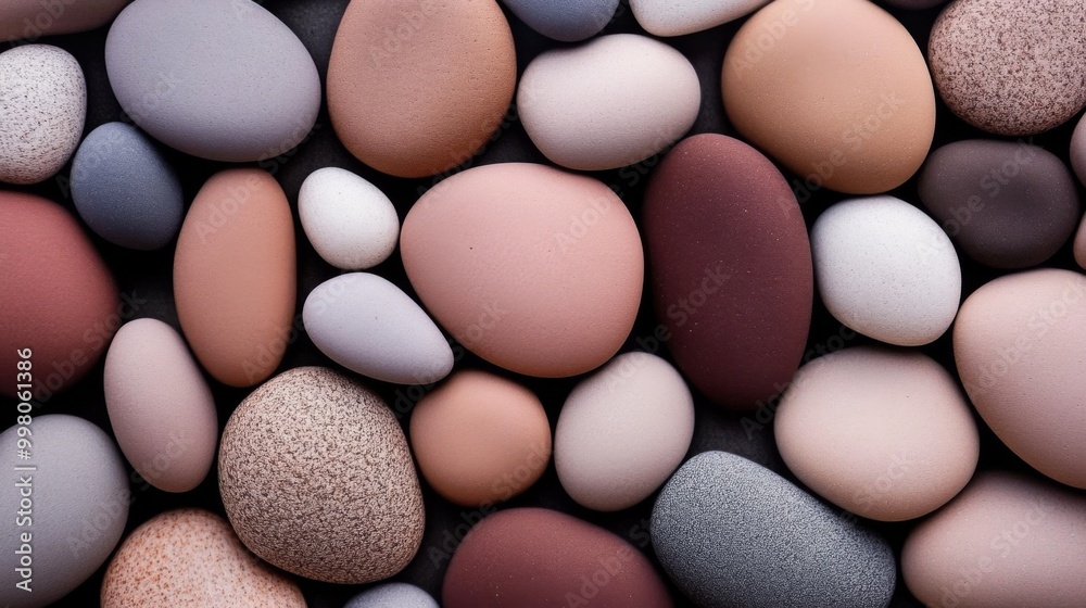 High-Resolution Image of Smooth Rounded Stones High-Resolution Image of Smooth Rounded Stones