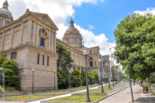 Spain. City of Barcelona. Summer 2024. National Museum of Art of Catalonia photo