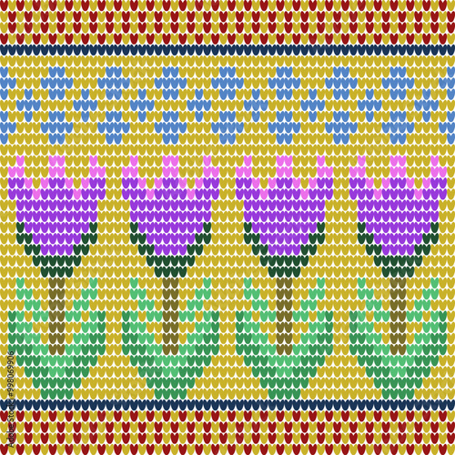knitting pattern, pixel art, pixel knitting pattern