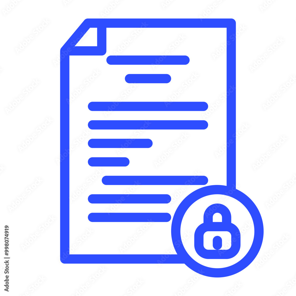 security sheet color icon security sheet color icon