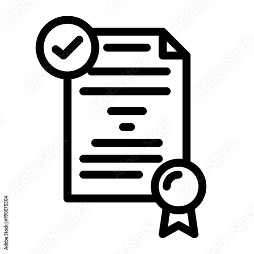 original title sheet  line icon