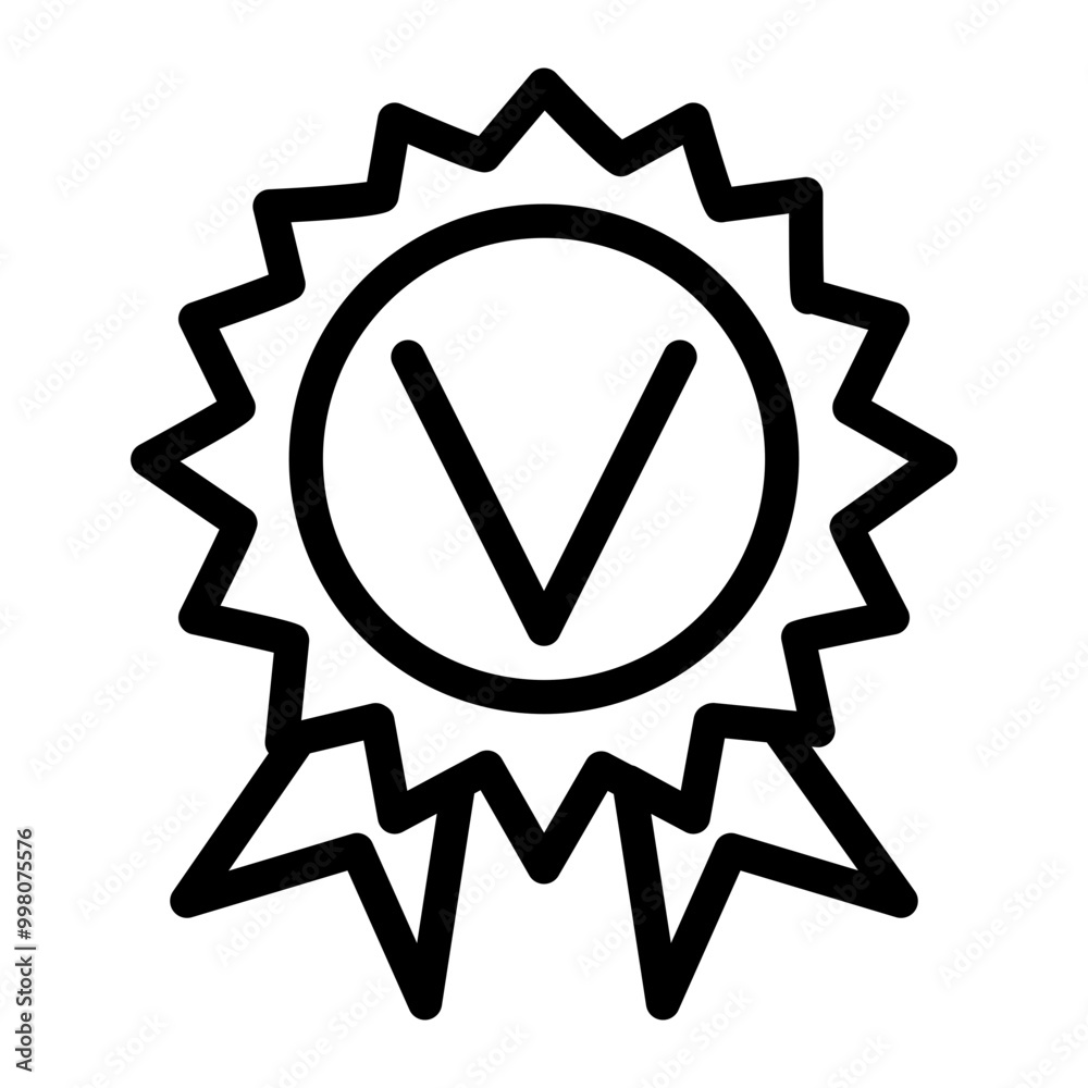 verification tape line icon verification tape line icon