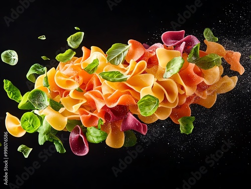 AIdesigned colorchanging mood pasta that shifts with diners emotions photo