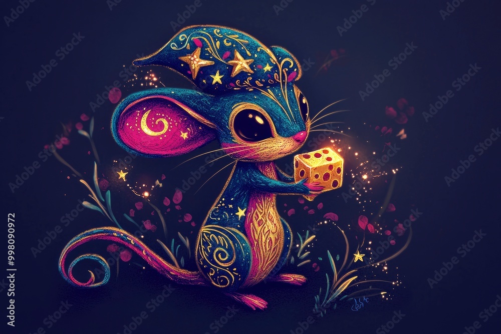 Magical Mouse with Dice