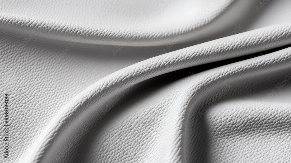 Snowy grey leather with a soft matte finish and light grain creating a minimalistic winter aesthetic Snowy grey leather with a soft matte finish and light grain creating a minimalistic winter aesthetic