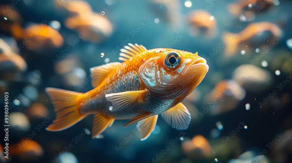 Microplastics Invading Aquatic Ecosystems Fish Accidentally Consuming Floating Ocean Pollutants Microplastics Invading Aquatic Ecosystems Fish Accidentally Consuming Floating Ocean Pollutants