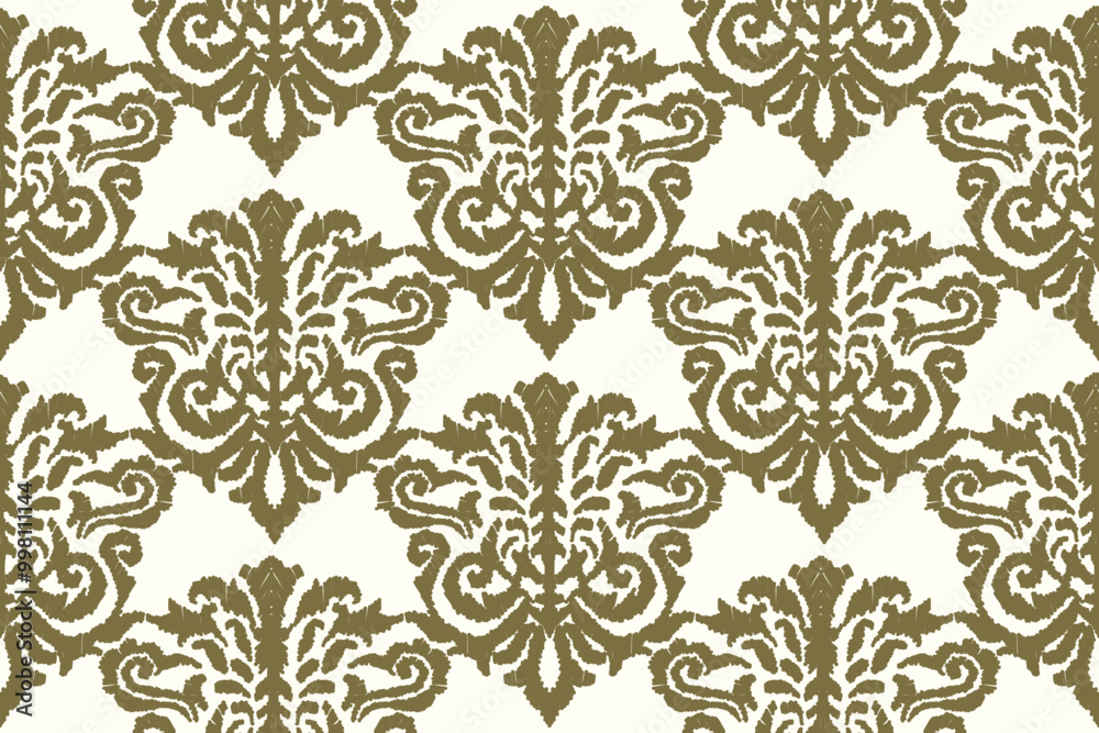 Beautiful Ethnic abstract ikat art. Seamless pattern in tribal,folk embroidery,and Mexican style.Aztec geometric art ornament print.Design for carpet,wallpaper, clothing,wrapping,fabric,cover Beautiful Ethnic abstract ikat art. Seamless pattern in tribal,folk embroidery,and Mexican style.Aztec geometric art ornament print.Design for carpet,wallpaper, clothing,wrapping,fabric,cover