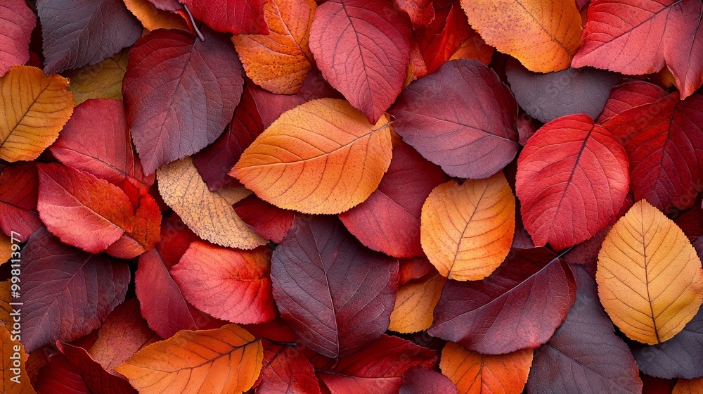 A vibrant tapestry of autumn leaves, each showcasing a unique blend of crimson, amber, and burnt orange hues, as they gracefully settle into a harmonious display of nature's artistry. A vibrant tapestry of autumn leaves, each showcasing a unique blend of crimson, amber, and burnt orange hues, as they gracefully settle into a harmonious display of nature's artistry.