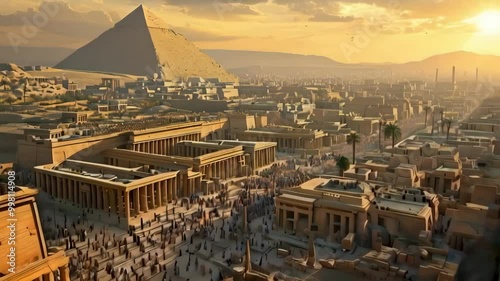 Ancient kingdom civilization empire city, Thebes