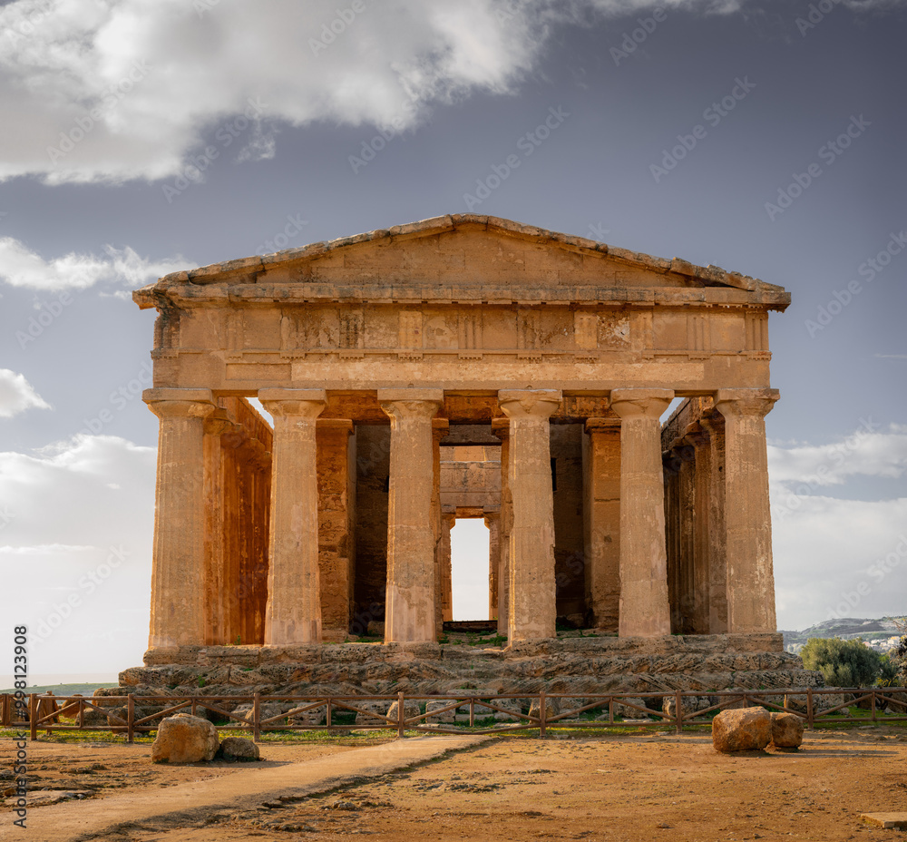 Ancient Ruins and Olive Groves of the Valley of the Temples Ancient Ruins and Olive Groves of the Valley of the Temples