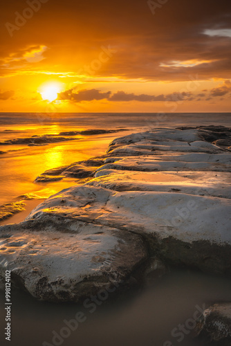 Sunset at Scala dei Turchi: The Iconic White Cliffs of Sicily