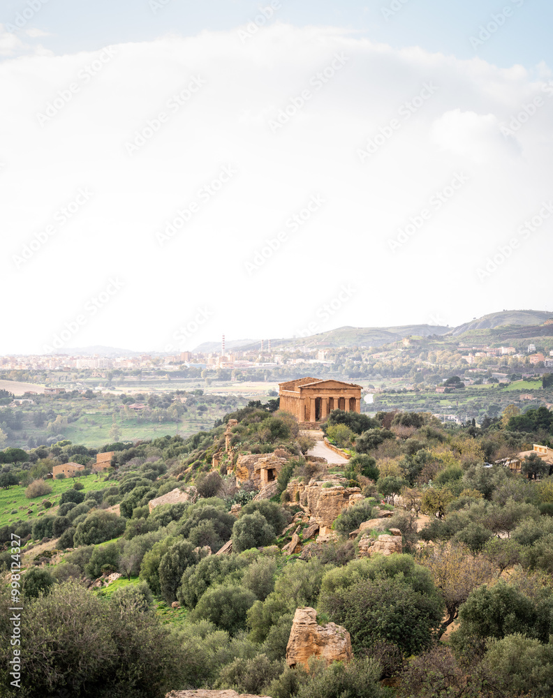 Ancient Ruins and Olive Groves of the Valley of the Temples