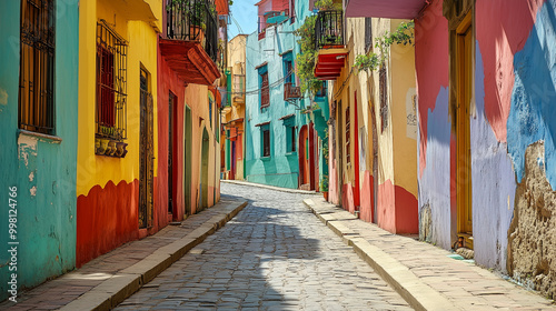 Kolorowe, stare ulice to prawdziwy skarb dla miłośników sztuki i architektury...