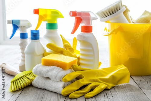People housework and housekeeping concept generative ai technology photo