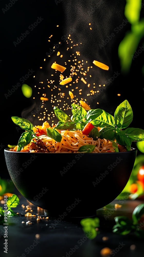 Fusion pho made with traditional German sauerbraten and rice noodles Fusion pho made with traditional German sauerbraten and rice noodles