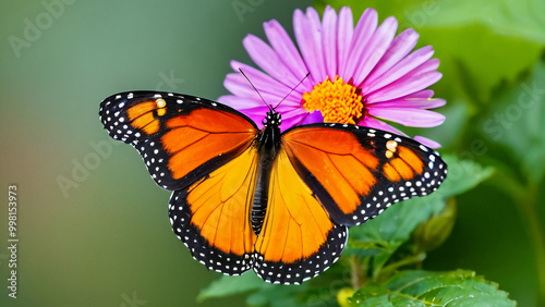 monarch butterfly on flower