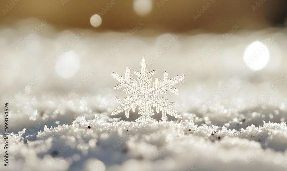 tiny snowflakes floating in the air, Generative AI tiny snowflakes floating in the air, Generative AI