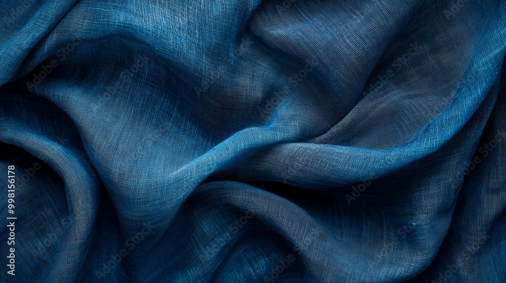 Blue fabric texture background, highlighting the fine details of a silk or linen pattern.
Blue fabric texture background, highlighting the fine details of a silk or linen pattern.