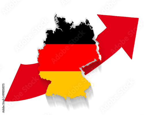 map of Germany outline simp...