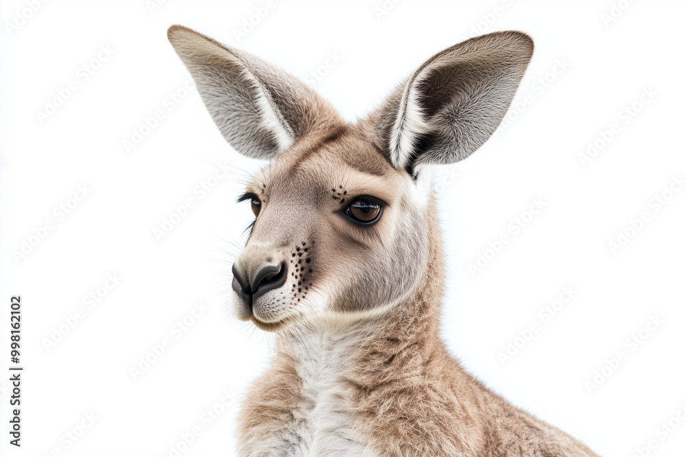 Young Kangaroo Looking Forward
Close-Up of a Kangaroo with Alert Ears Young Kangaroo Looking Forward
Close-Up of a Kangaroo with Alert Ears